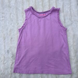 Mini Boden Girl's Sleevless Lace Vest Top  in Pink 8-10 Y